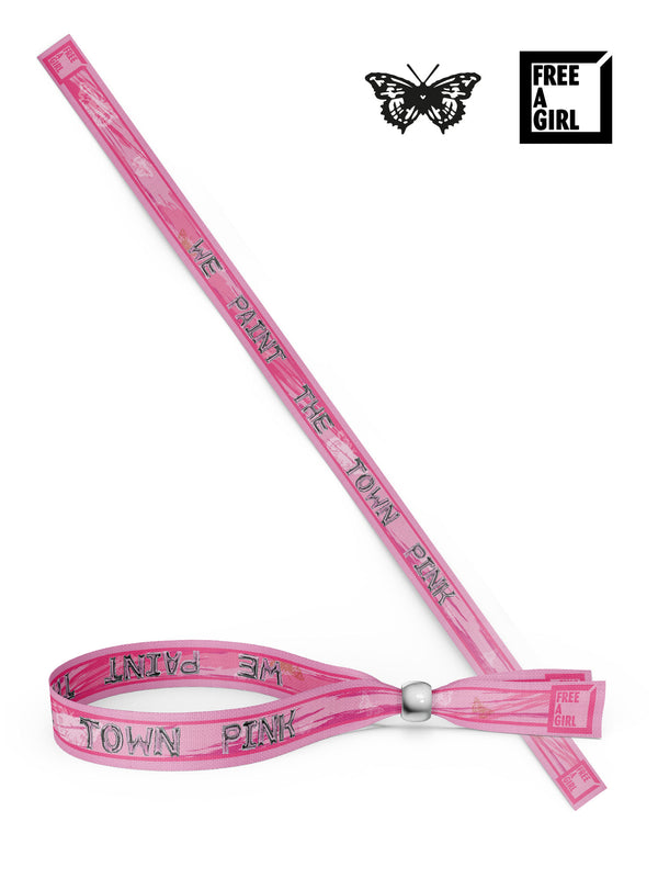 Davina X Free A Girl Surprise Wristband