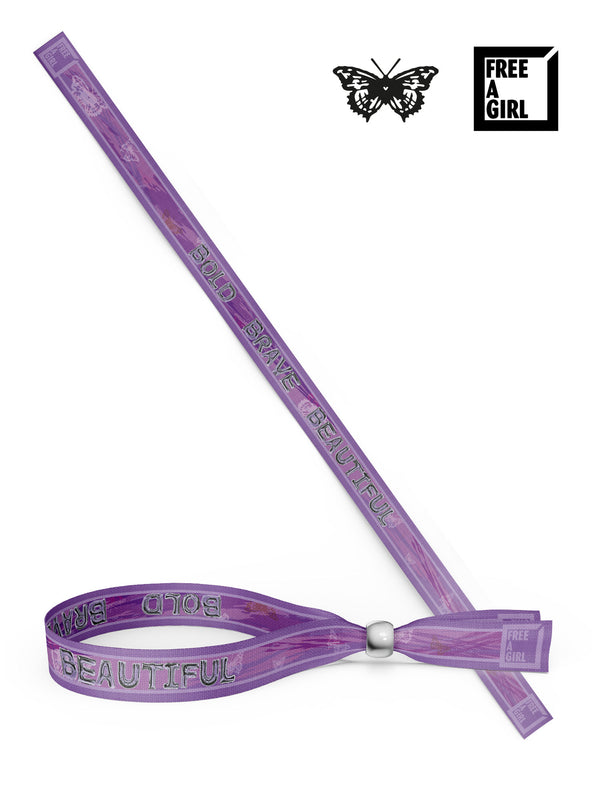 Davina X Free A Girl Surprise Wristband