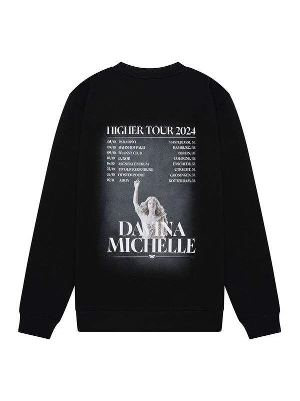 Higher tour 2024 sweater black